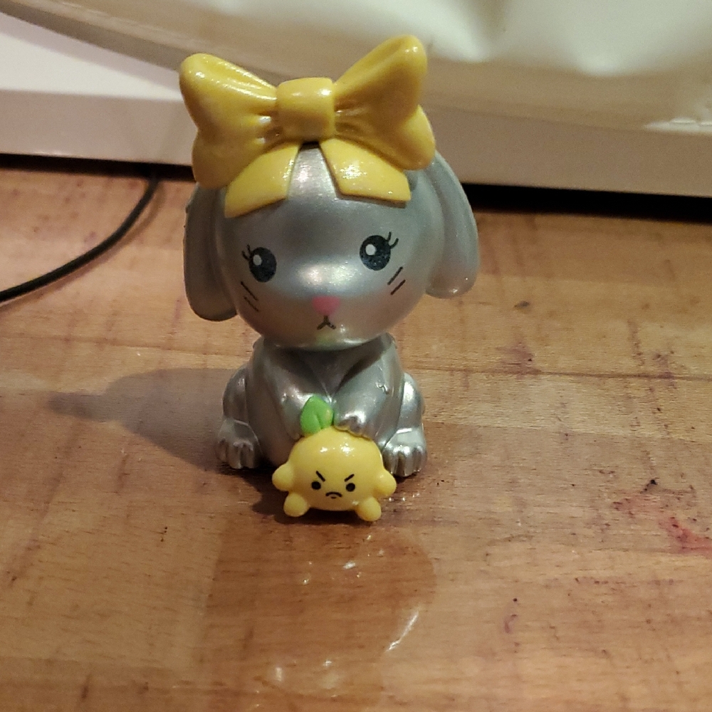 Moriah Elizabeth Lemon with Angry Lemon Sparkly Figure